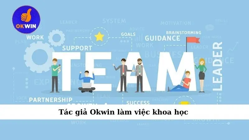 Tác giả Okwin làm việc khoa học
